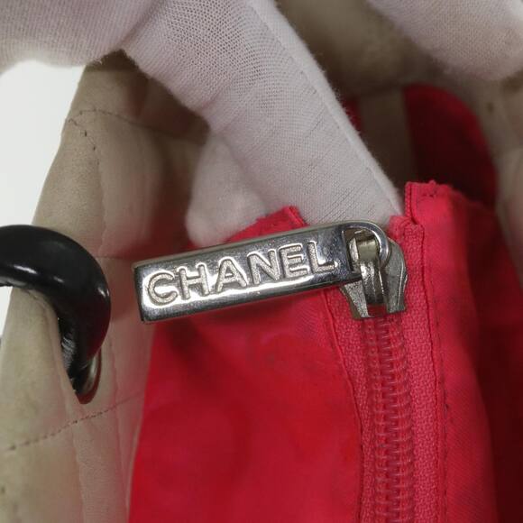 CHANEL Cambon Line Tote Bag Leather White CC - Picture 16 of 16